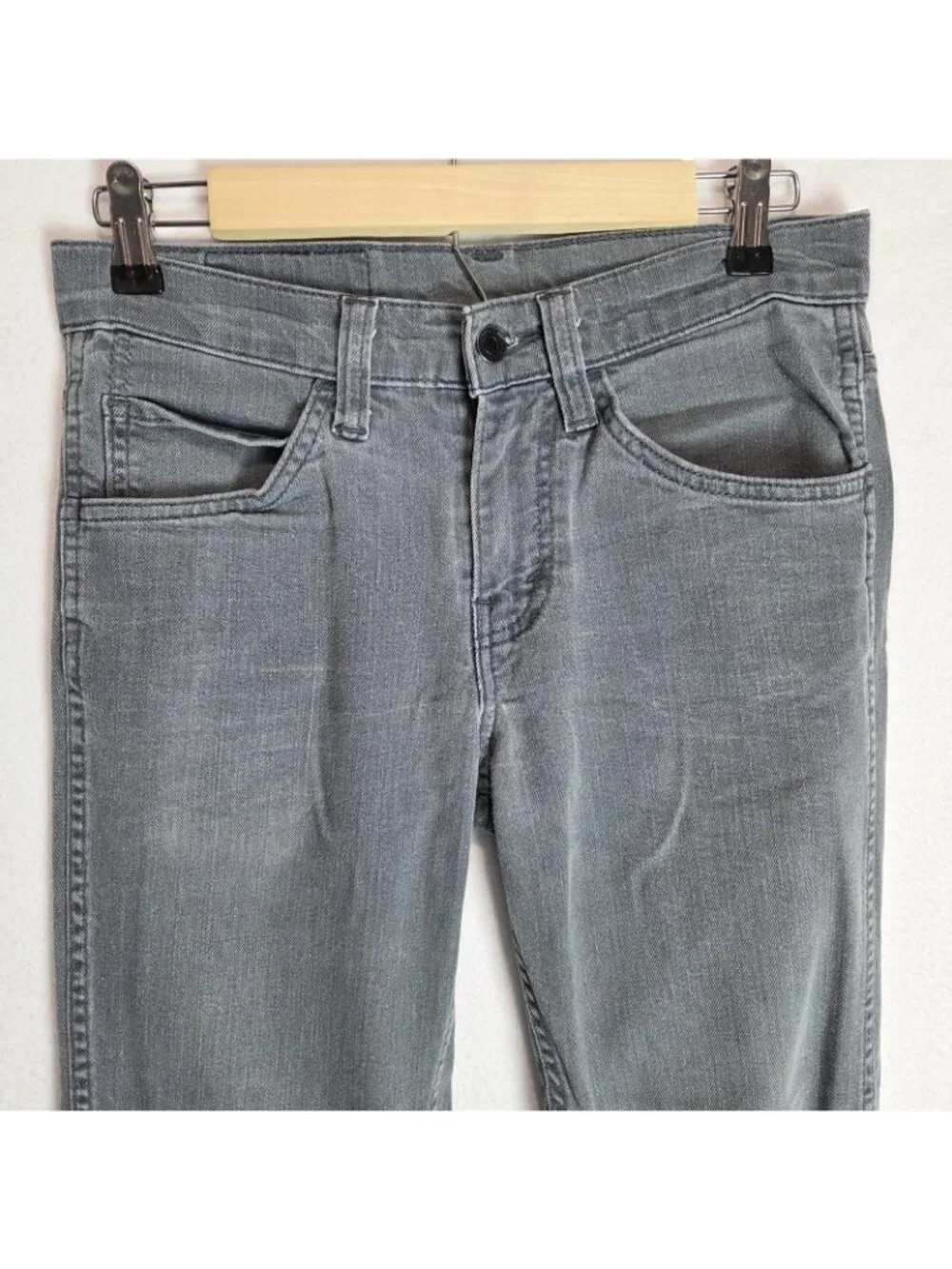 Levi's 511 Jeans Mens 29x30 Medium Wash Gray Denim Slim Leg Pants
